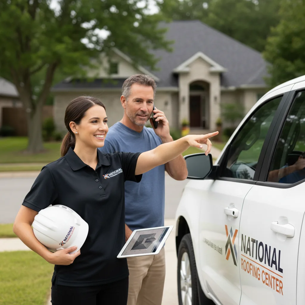 National Roofing Center customer support in Plains